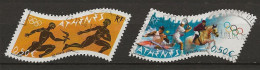 FRANCE Oblitéré 3686-3687 Jeux Olympiques D'Athènes Grèce - Used Stamps