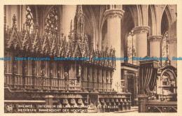 R668871 Malines. Interieur De La Cathedrale. Les Stalles. Nels. Ern. Thill. Seri - Monde