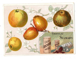 Chromo Chocolat Suchard, S 81 / LV, Pommes, Dos Violet - Suchard