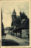 CPA Landau In Der Pfalz, Kirchstraße, Altstadt, Kirche - Autres & Non Classés