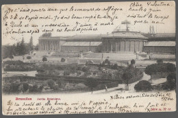 CPA  CARTE POSTALE BELGIQUE BRUXELLES JARDIN BOTANIQUE 1902 - Andere & Zonder Classificatie