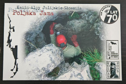Slovenia,  The Opening Of The Poljska Jama Kanin Cave Julian Alps, Klub Wysokogórski Kraków - Slovénie