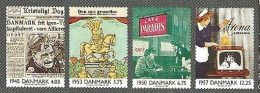 Denmark 2000   Events Of The 20th Century (III).. Mi 1255-1258, MNH(**) - Unused Stamps