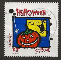FRANCE Oblitéré 3713 Halloween - Used Stamps