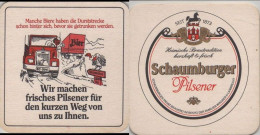 5004213 Bierdeckel Quadratisch - Schaumburger - Sous-bocks