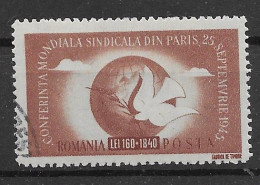 Romania VFU 50 Euros 1945 - Oblitérés