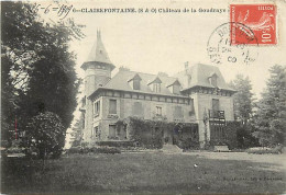 - Yvelines -ref-C93- Clairefontaine - Chateau De La Goudraye - Châteaux - - Autres & Non Classés