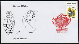 Mexique N° 1274 Sur Enveloppe 1er Jour - Flore Mexicaine - Mexico
