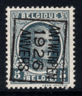 Typo 140B  (ANTWERPEN 1926 ANVERS) - O/used - Typografisch 1922-31 (Houyoux)
