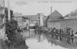 Fecamp -  Vue Prise Du Pont De L'Hopital  -  CPA °J - Fécamp