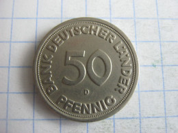 Germany 50 Pfennig 1949 D - 50 Pfennig
