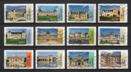 - FRANCE Adhésifs N° 1108/19 Oblitérés - Série Complète LES CHÂTEAUX 2015 (12 Timbres) - - Used Stamps