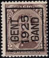 Typo 111A (GENT 1925 GAND) - **/mnh - Typografisch 1922-26 (Albert I)