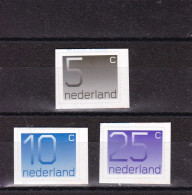 Nederland NVPH 1108b-1110b Serie Crouwel 2001 + PZB  2001 Van Deze Drie Waarden MNH** - Unused Stamps