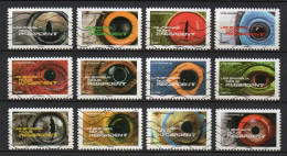 - FRANCE Adhésifs N° 1152/63 Oblitérés - Série Complète LES YEUX D'ANIMAUX 2015 (12 Timbres) - - Used Stamps