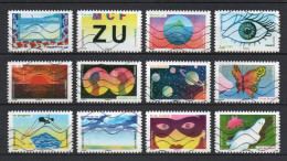 - FRANCE Adhésifs N° 1178/89 Oblitérés - Série Complète LA VUE 2015 (12 Timbres) - - Used Stamps