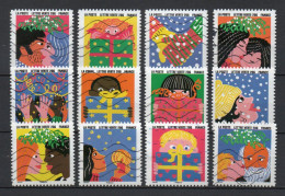 - FRANCE Adhésifs N° 1190/201 Oblitérés - Série Complète BONNE ANNÉE 2015 (12 Timbres) - - Used Stamps