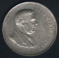 Südafrika, 1 Rand 1967, Suid Africa, Silber, XF+ - Afrique Du Sud