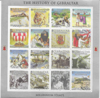 Gibraltar Mnh ** Sheet From 2000 14 Euros - Gibraltar