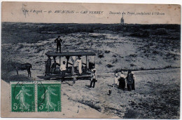 Côte D'Argent - ARCACHON - CAP FERRET - Descente Du Train Conduisant à L'Océan - Arcachon