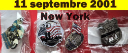 11 Septembre 2001         4 POILICE NEW YORK - Lots