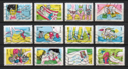 - FRANCE Adhésifs N° 1288/99 Oblitérés - Série Complète SOUS LE SOLEIL 2016 (12 Timbres) - - Used Stamps