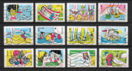 - FRANCE Adhésifs N° 1288/99 Oblitérés - Série Complète SOUS LE SOLEIL 2016 (12 Timbres) - - Oblitérés