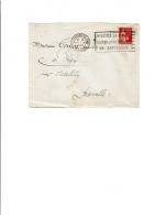 67 STRASBOURG-PL.GARE  Flamme Flier "Visitez La Foire Européenne..." Verso Cach Arrivée Tireté Hexago VIGY Moselle (277) - Mechanical Postmarks (Advertisement)