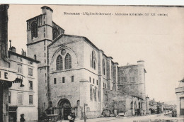 ROMANS  Eglise St Bernard Ancienne Abbatiale Animée - Romans Sur Isere