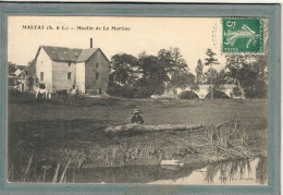 CPA (71) MALTAT - Aspect Du Moulin De La Martine En 1908 - Autres & Non Classés