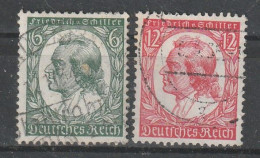 1934  - RECH  Mi No 554/555 - Used Stamps