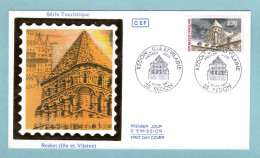 FDC France 1987 - Redon - île Et Vilaine - YT 2462 - 35 Redon - 1980-1989