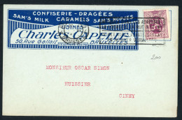 Carte Postale - Belgique - Usines Charles Capelle - Lettre Adressée Mr. O. Simon, Huissier (CP24821) - Levensmiddelen