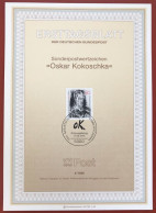 Germany, Federal Republic - Centenary Of The Birth Of Oskar Kokoschka - 1986 - 1981-1990