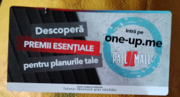 PALL MALL-Romania,cigarettes Card,used - Sonstige & Ohne Zuordnung