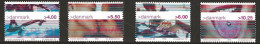 Denmark 2001 Youth Culture. Skateboarder, Kiss. Scratching,Piercing.  Mi 1281-1284 MNH/**) - Ongebruikt