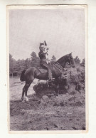 J77.  Vintage Postcard. Trumpeter. 5th Royal Irish Lancers. Horse. - Reggimenti