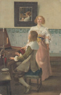 J53. Vintage Postcard. The Carol. Sir Laurens Alma Tadema - Paintings