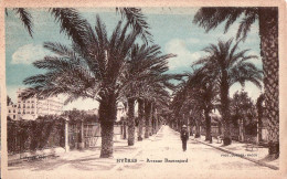 J67. Vintage Postcard. Hyeres-Avenue Beauregard. France - Hyeres