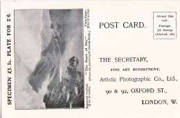 J58. Vintage Postcard. Artistic Photographic Co. Ltd - Publicité