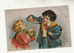 J34. Reproduction Advertising Postcard.   Scott's Emulsion. The Little Doctor. - Advertising
