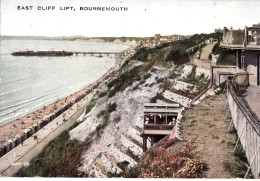 J33. Vintage Postcard. East Cliff Lift, Bournemouth.  - Bournemouth (bis 1972)