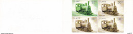 Iceland 1999 Islandia / Trains Railways Booklet Trenes Carnet Züge MNH** - Trenes