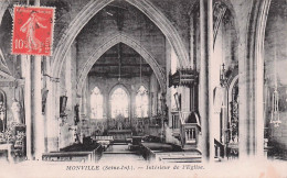 Monville - Interieur  De L'Eglise  -  CPA °J - Other & Unclassified