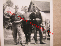 Serbia / Smederevo - Shirtless Guy With Friends, Young Partisans ... ( 1945 ) Real Photo - Servië