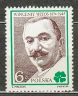 POLAND MNH ** 2717 PORTRAIT DE WINCENTY WITOS, LEADER MOUVEMENT PAYSAN - Unused Stamps