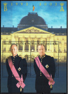 2003 Bloc 105 (N°3202/03) - Rois Baudouin Et Albert II - Gestempeld - Oblitéré - 2002-… (€)