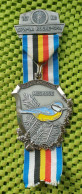 Medaile   : 147 Km. Spa-La Roche-Spa , Diseaux De Notre Rebion , Mees, Mesange  -  Original Foto  !!  Medallion  Dutch . - Autres & Non Classés