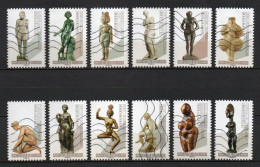 - FRANCE Adhésifs N° 1695/706 Oblitérés - Série Complète LE NU DANS L'ART 2019 (12 Timbres) - - Used Stamps