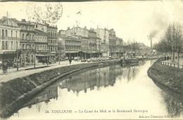31  TOULOUSE - LE CANAL DU MIDI ET LE BOULEVARD BONREPOS (ref 6360) - Toulouse